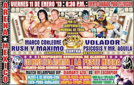 11  DE ENERO ARENA MEXICO
