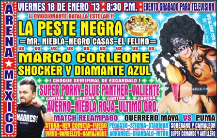 18  DE ENERO ARENA MEXICO