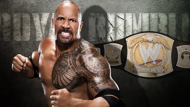 The Rock WWE Champion