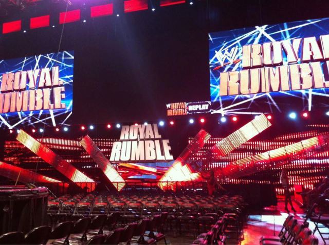 Royal Rumble 2013 set