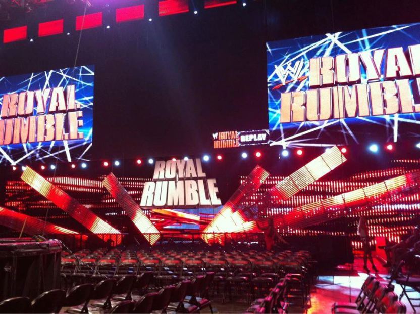 Royal Rumble 2013 set