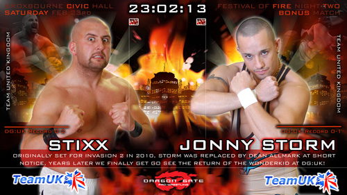 Stixx vs Jonny Storm