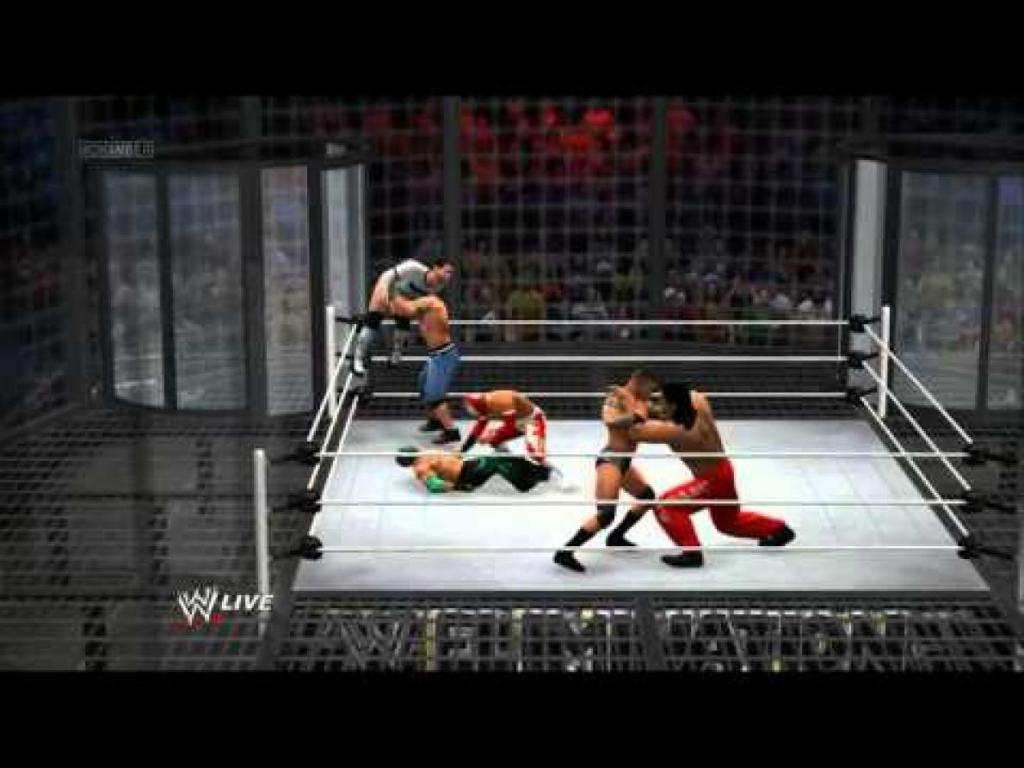 NEW_WWE_13_Gameplay_Elimination_Chamber_HD