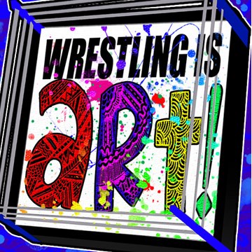 wrestling is art