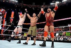 John Cena, Sheamus y Ryback