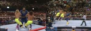 WWE_WWF_Wrestlemania-V_The-Rockers_vs_The-Twin-Towers_Akeem_vs_Marty-Jannetty_Shawn-Michaels