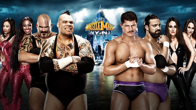 Brodus Clay y tensai wrestlemania