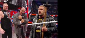 Triple H vs Brock Lesnar