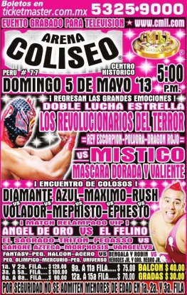 arena coliseo CMLL 5 de mayo