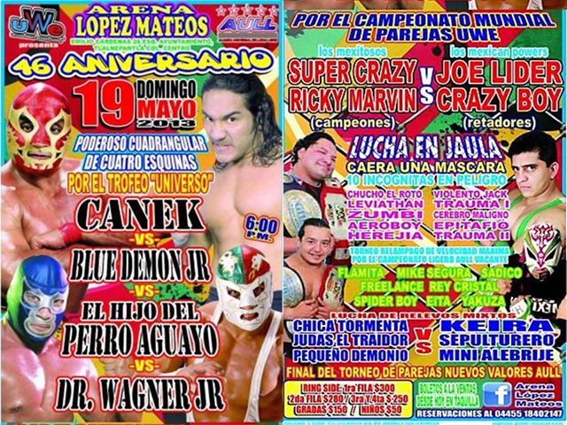 arena lopez mateos 19 de mayo