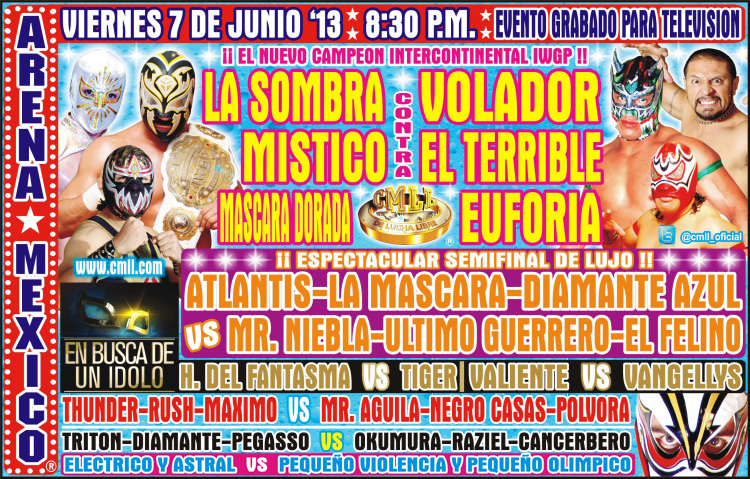 7 de mayo cmll arena mexico