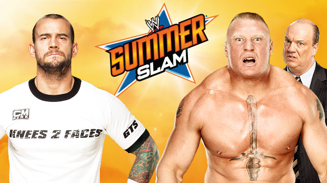 punk vs lesnar