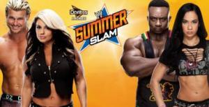 aj lee y langston vs katilyn y dolph ziggler