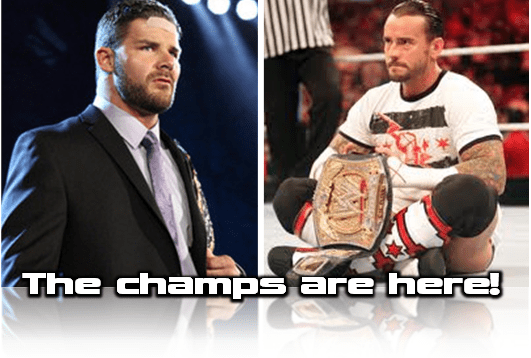 CM Punk y Bobby Roode