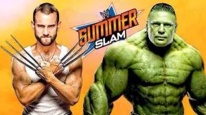 punk vs lesnar