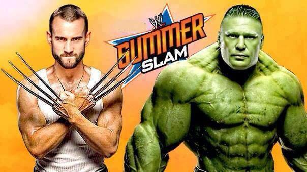punk vs lesnar