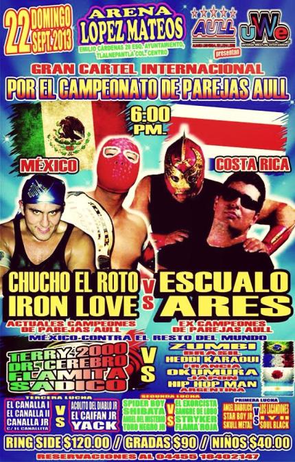 ARENA LOPEZ MATEOS  22 de septiembre