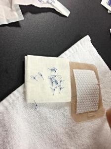 cena quitado de puntos