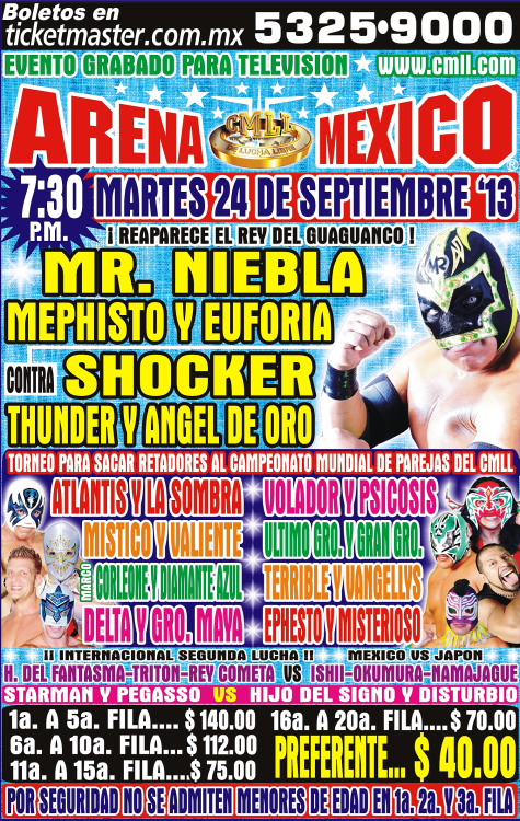 cmll 24 de septiembre