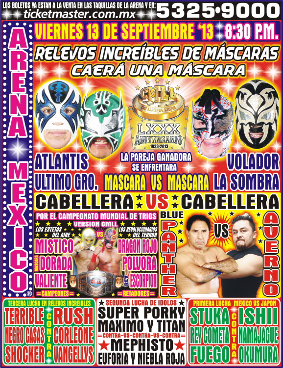 cmll 80 aniversario