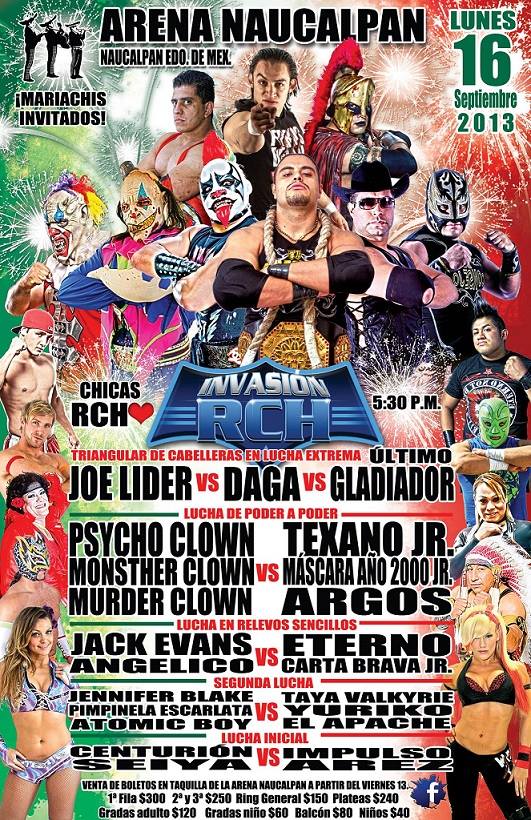 invasion rch 16  de septiembre