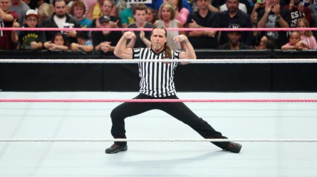 Shawn Michaels como árbitro
