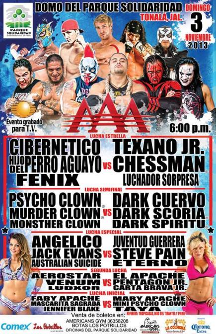 triple aaa 3 noviembre