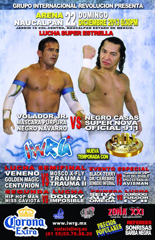 IWRG 22 DICIEMBRE