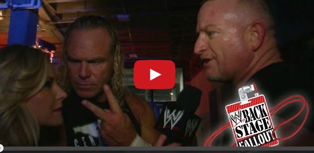 WWE RAW Backstage&nbsp;Fallout.