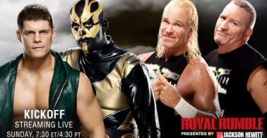 Cody Rhodes y Goldust (c) contra Billy Gunn y Road Dogg por los campeonatos en pareja de WWE en Royal&nbsp;Rumble