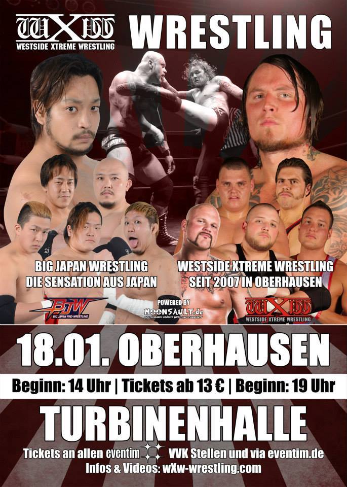 Wrestling Europeo: Resultados del show de WXW «Back to Roots XIII» del 18 de&nbsp;enero