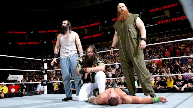 Los Wyatt atacan a John Cena durante Royal Rumble&nbsp;2014