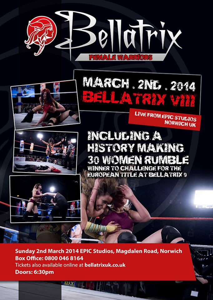 Indies Femeninas: Resultados del show de Bellatrix 8 del 2 de&nbsp;marzo