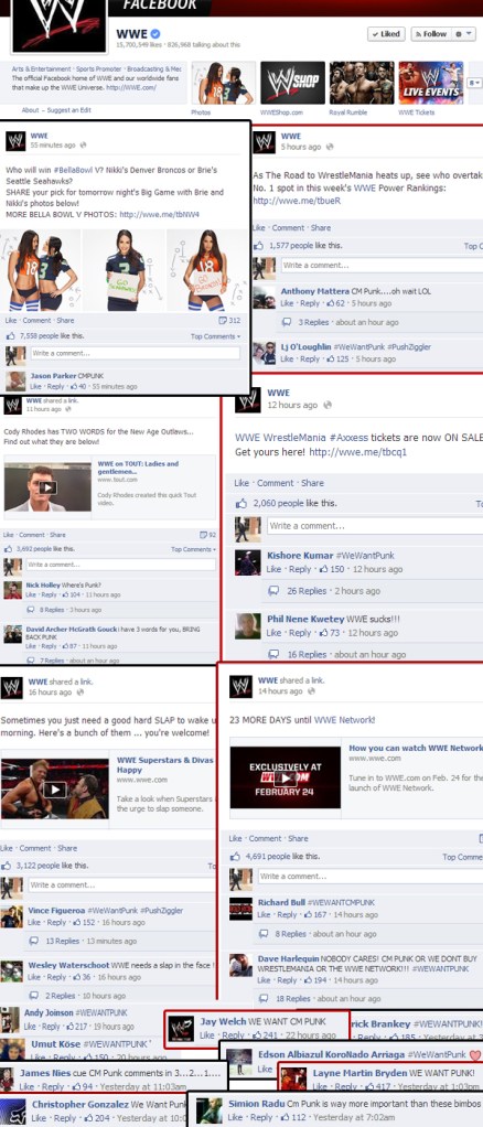 CM Punk facebook