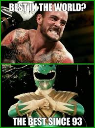 CM Punk vs Green Ranger