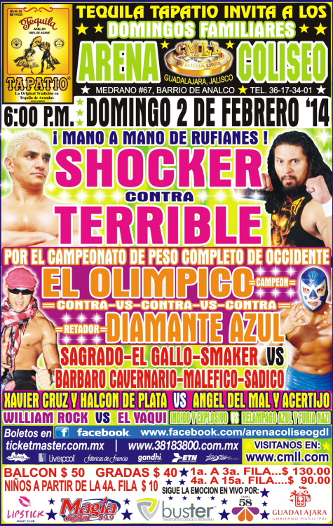cmll 2 de febrero guadalajara