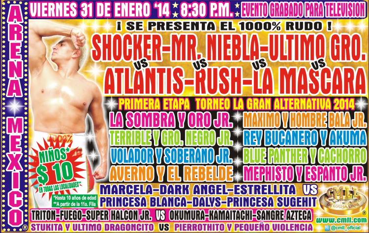 México Vídeos: CMLL del 31 de enero en&nbsp;Terra