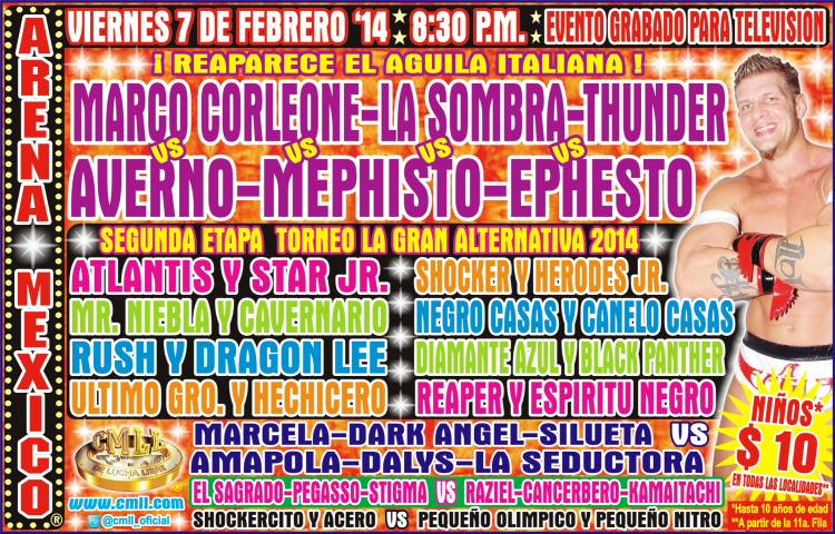 México Vídeos: CMLL en Terra del viernes 7 de&nbsp;febrero