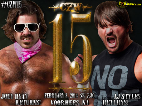 Indies: Resultados del show de 15 Aniversario de CZW del 8 de&nbsp;febrero