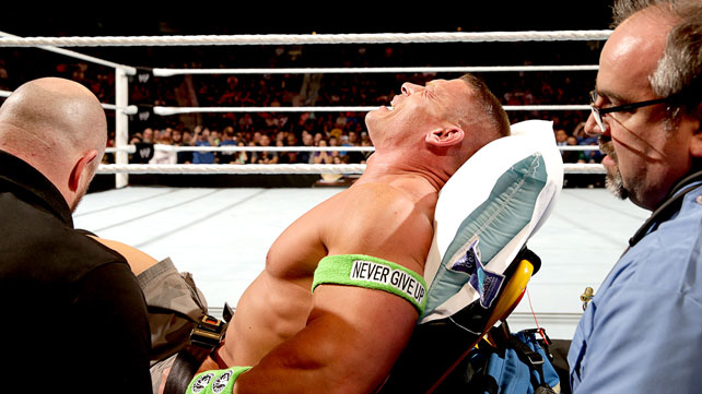 John Cena es lesionado por los Wyatts en&nbsp;RAW