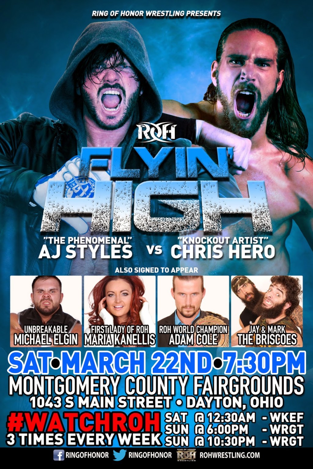 Indies: Resultados del show de ROH «Flyin High» del 22 de&nbsp;marzo