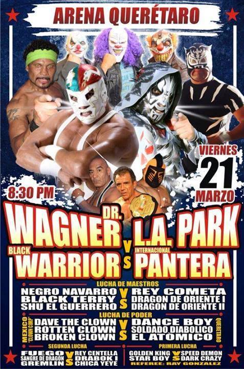 México: Resultados Arena Queretaro&nbsp;(21/03/2014)