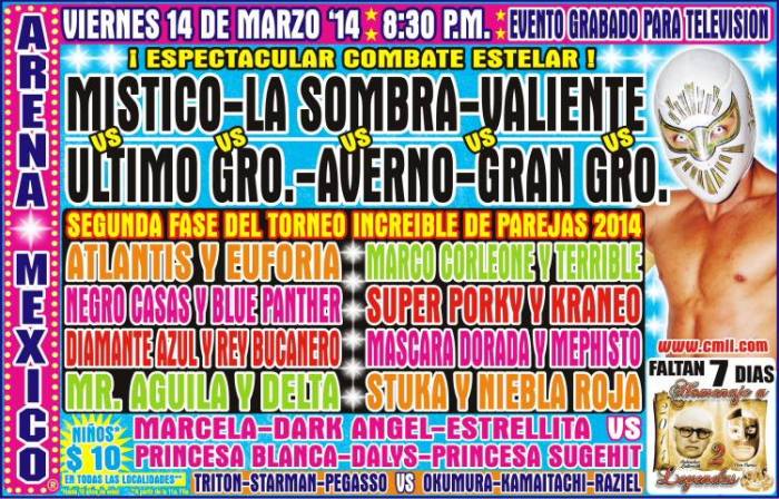 cmll 14 marzo