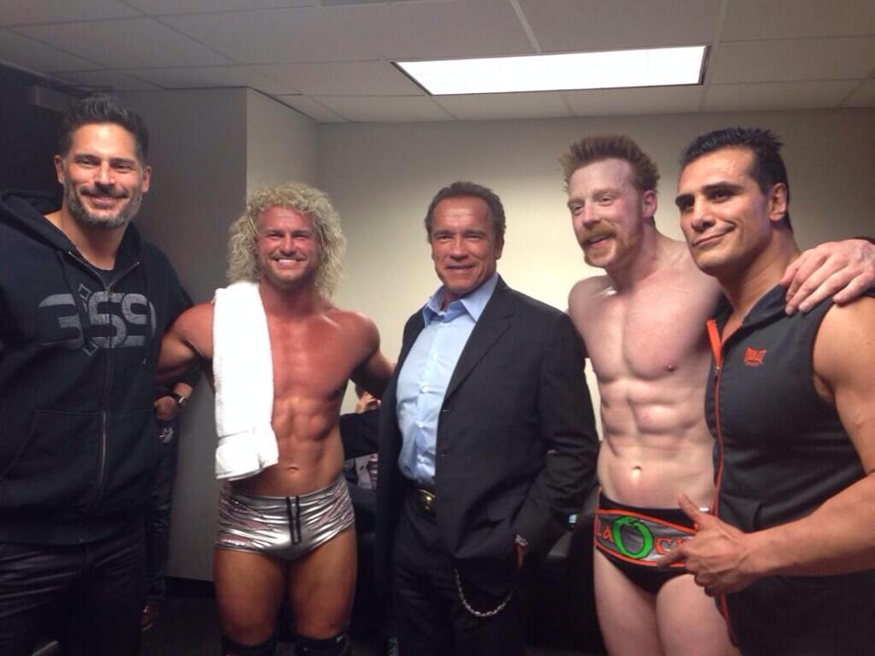 WWE Noticias. ¿Qué pasó después de RAW?, Arnold Schwarzenegger en backstage, Big Show vs. Bray Wyatt en SD! hoy, vídeo RAW Fallout, DDP y Scott Hall hablan de su inducción, póster definitivo de&nbsp;Hércules