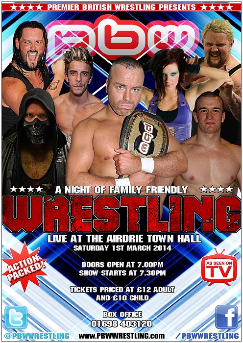 Resultados Wrestling Europeo/PBW: Live in Airdrie&nbsp;(01.02.2014)