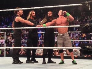 Shield y Cena en Dark match