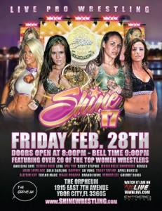 Indies Femeninas: Resultados de Shine 17 del 28 de&nbsp;febrero