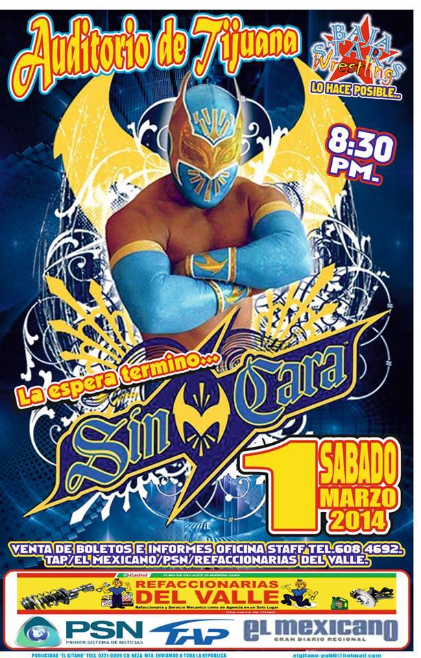 México: Resultados  Auditorio Tijuana&nbsp;(01/03/2014)