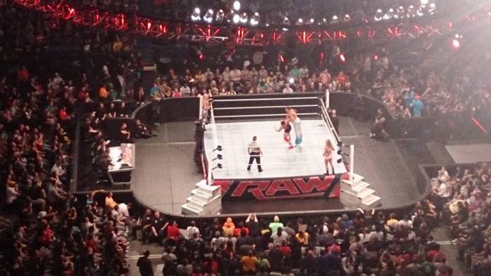 RAW - Santino Marella y Emma vs Fandango y Summer Rae
