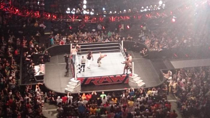 RAW - John Cena, Sheamus & Big E vs The Wyatt Family